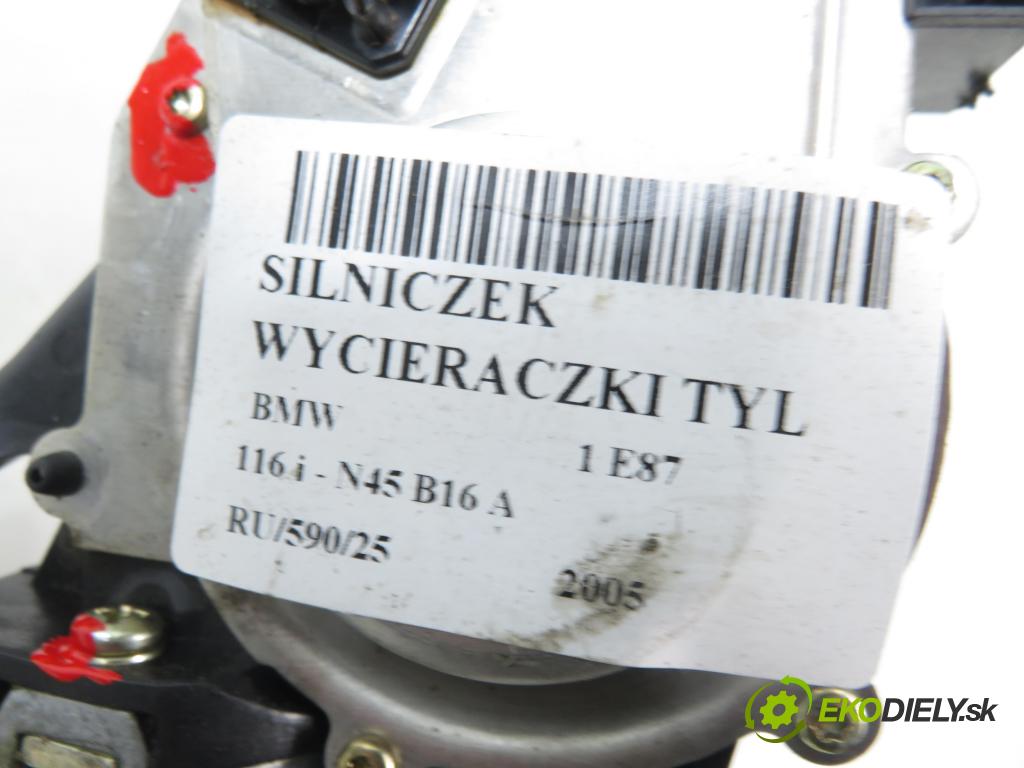 BMW 1 (E87) HB 2005 85,00 116 i - N45 B16 A 1596,00 Motorček stierače zadné 6921959 ; 404891