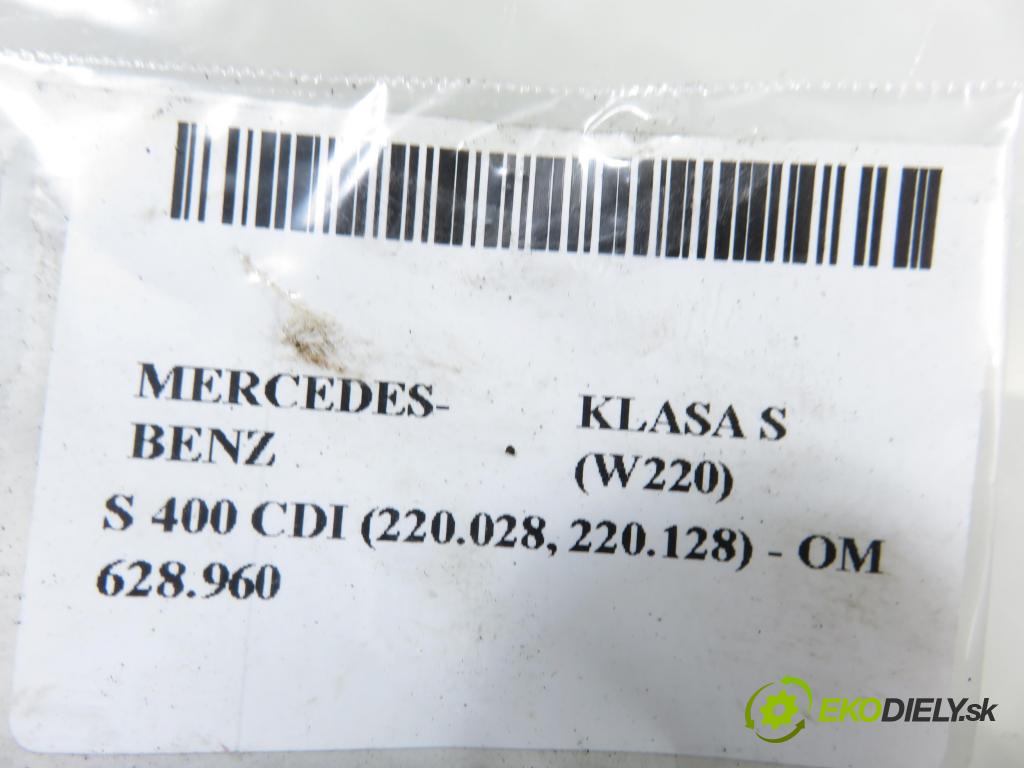 MERCEDES-BENZ KLASA S (W220) SEDAN 2003 191,00 S 400 CDI V8 260 - OM 628.960 3996,00 ventil nápravy 2203280092