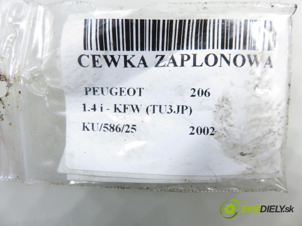 PEUGEOT 206 liftback (2A/C) HB 2002 55,00 1.4 75 - KFW 1360,00 Cievka zapaľovacia 9635864880 ; BBC22NDT