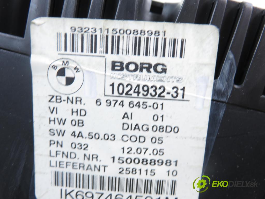 BMW 1 (E87) HB 2005 85,00 116 i - N45 B16 A 1596,00 Prístrojovka elektrický 102493231
