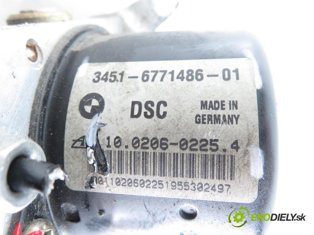 BMW 1 (E87) HB 2005 85,00 116 i - N45 B16 A 1596,00 Pumpa ABS 3452677148701 ; 3451677148601 ; 10020602254 (Pumpa ABS)