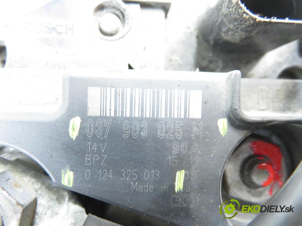 SEAT IBIZA IV (6J5, 6P1) HB 2013 63,00 1.4 - CGGB 1390,00 Alternátor 037903025M ; 0124325013 (Alternátor)