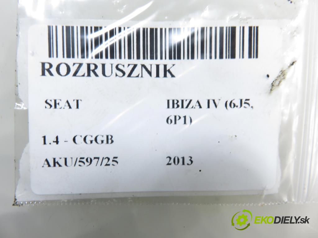 SEAT IBIZA IV (6J5, 6P1) HB 2013 63,00 1.4 - CGGB 1390,00 Štartér  (Štartér)