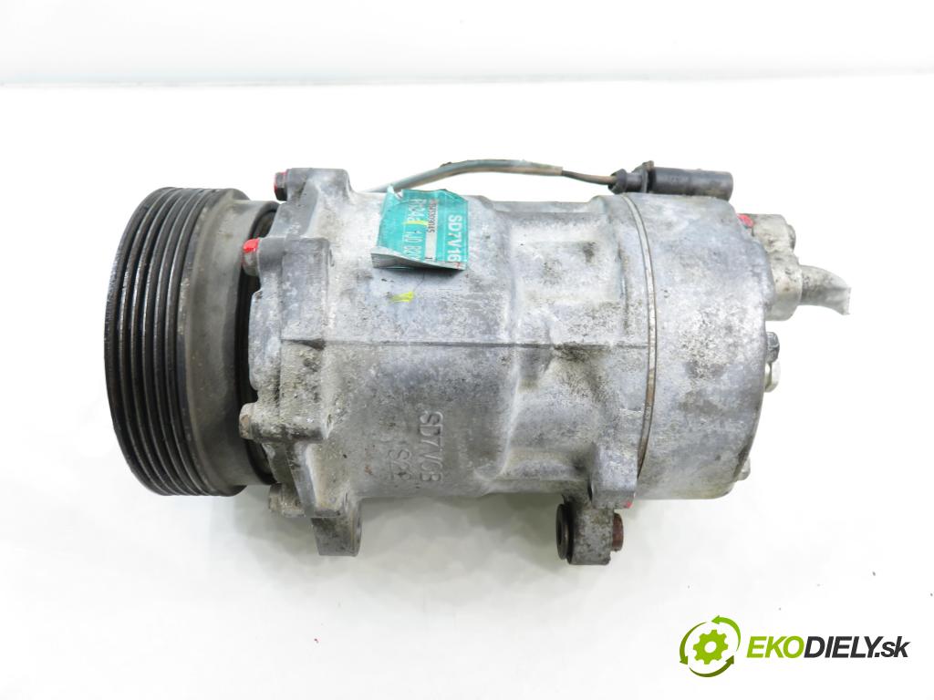 SKODA OCTAVIA I (1U2) LIFTBACK 2001 75,00 1.6 - AVU 1595,00 KOMPRESOR: klimatizácie 1J0820803F (Kompresor klimatizácie)