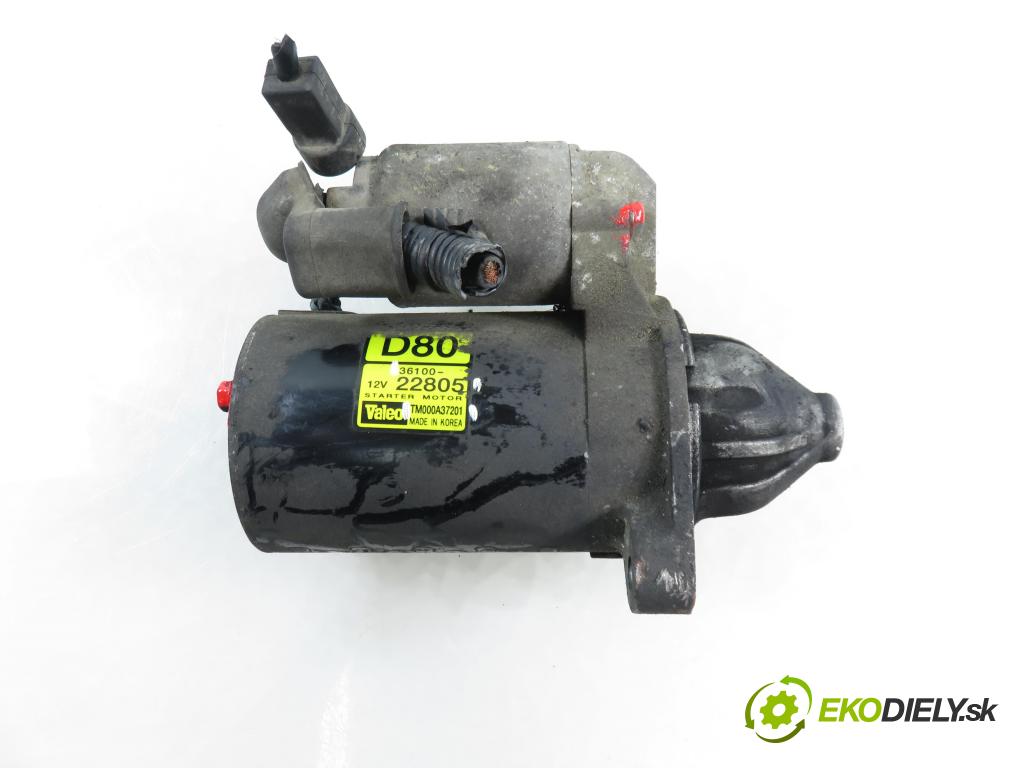 KIA CERATO I sedan (LD) SEDAN 2006 0,00 1.6 - G4ED 1599,00 Štartér TM000A37201 ; 3610022805 (Štartér)