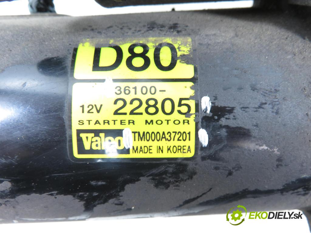 KIA CERATO I sedan (LD) SEDAN 2006 0,00 1.6 - G4ED 1599,00 Štartér TM000A37201 ; 3610022805 (Štartér)