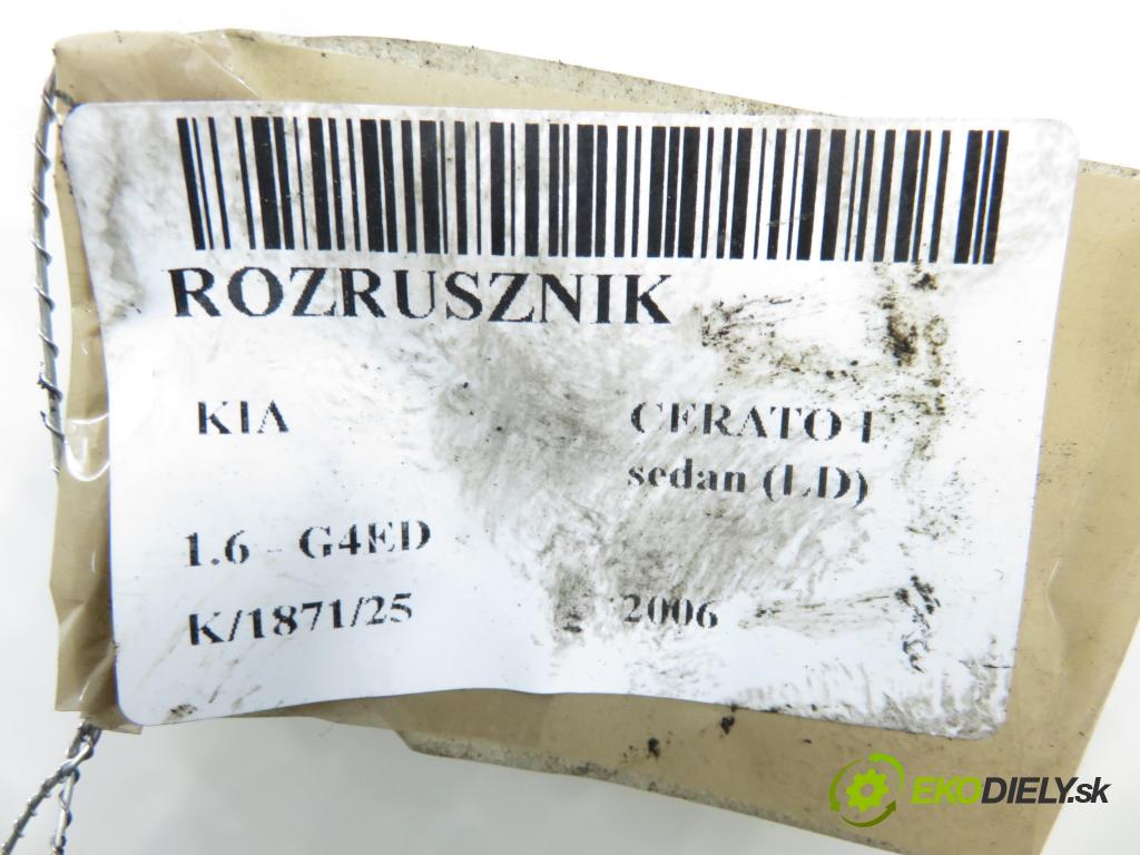 KIA CERATO I sedan (LD) SEDAN 2006 0,00 1.6 - G4ED 1599,00 Štartér TM000A37201 ; 3610022805 (Štartér)