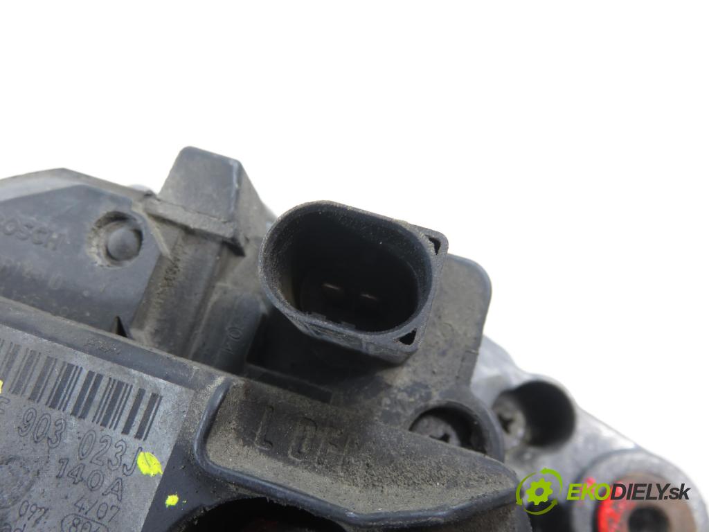 VW SHARAN (7M8, 7M9, 7M6) MINIVAN 2007 103,00 2.0 TDI - BRT 1968,00 Alternátor 06F903023J (Alternátor)