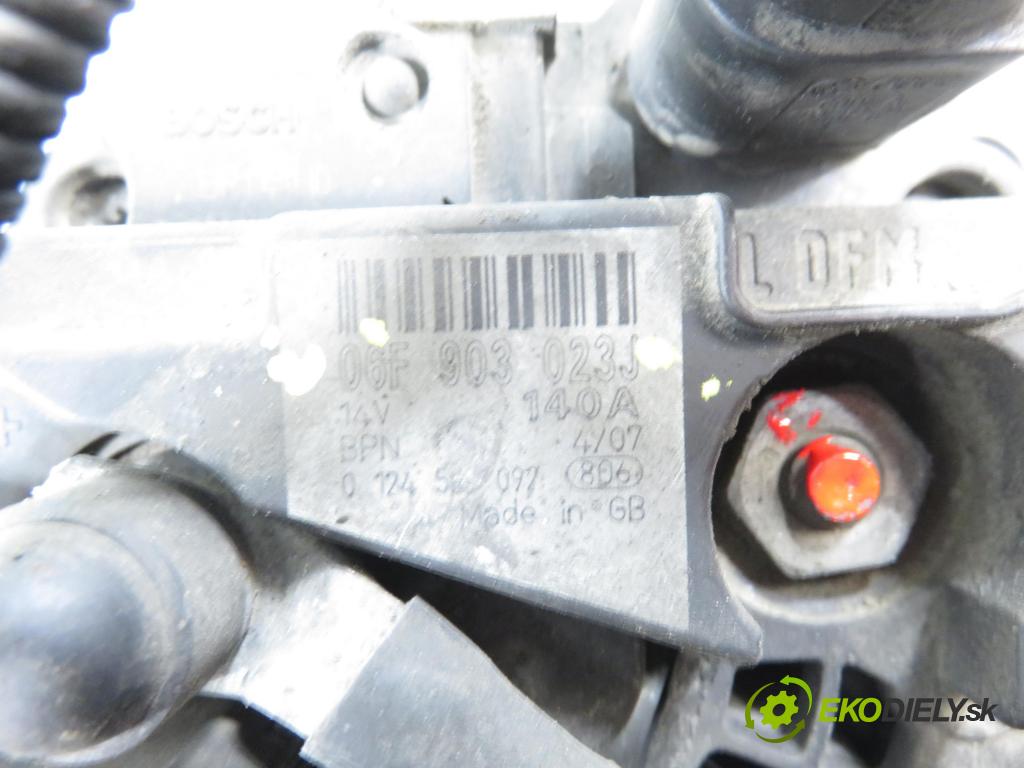 VW SHARAN (7M8, 7M9, 7M6) MINIVAN 2007 103,00 2.0 TDI - BRT 1968,00 Alternátor 06F903023J (Alternátor)