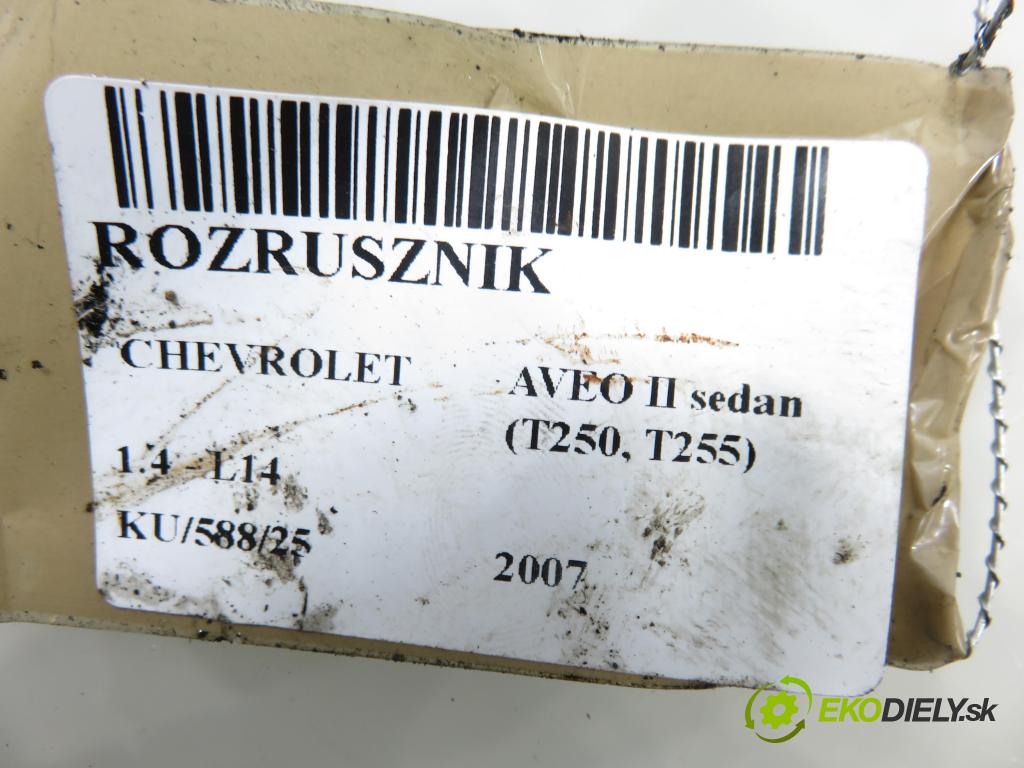 CHEVROLET AVEO sedan (T250, T255) SEDAN 2007 0,00 1.4 - L14 1399,00 Štartér  (Štartér)