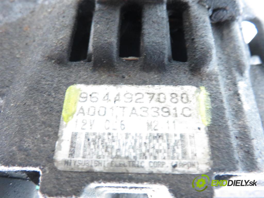 PEUGEOT 206 liftback (2A/C) HB 2002 55,00 1.4 75 - KFW 1360,00 Alternátor A001TA3391C ; 9644927080 (Alternátor)