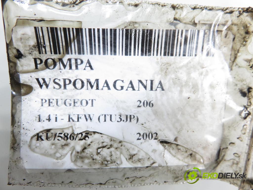 PEUGEOT 206 liftback (2A/C) HB 2002 55,00 1.4 75 - KFW 1360,00 Pumpa servočerpadlo 26079836QN ; 9636868880 (Servočerpadlo)
