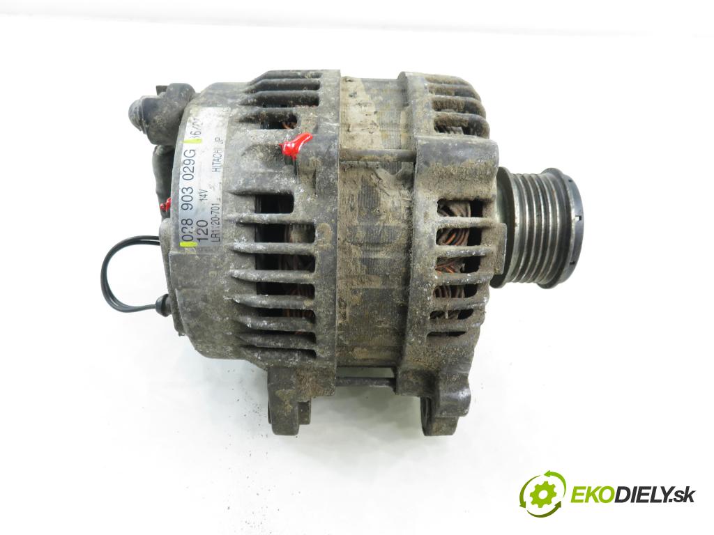 VW GOLF IV (1J1) HB 2001 96,00 1.9 TDI - ASZ 1896,00 Alternátor 028903029G (Alternátor)