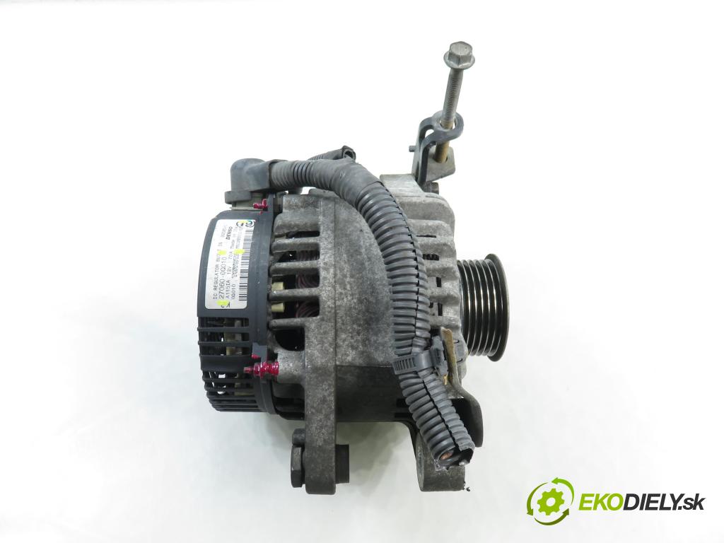PEUGEOT 107 (PM_, PN_) HB 2006 50,00 1.0 68 - CFB (1KR) 998,00 Alternátor 270600Q010 ; MS1022118730 (Alternátor)