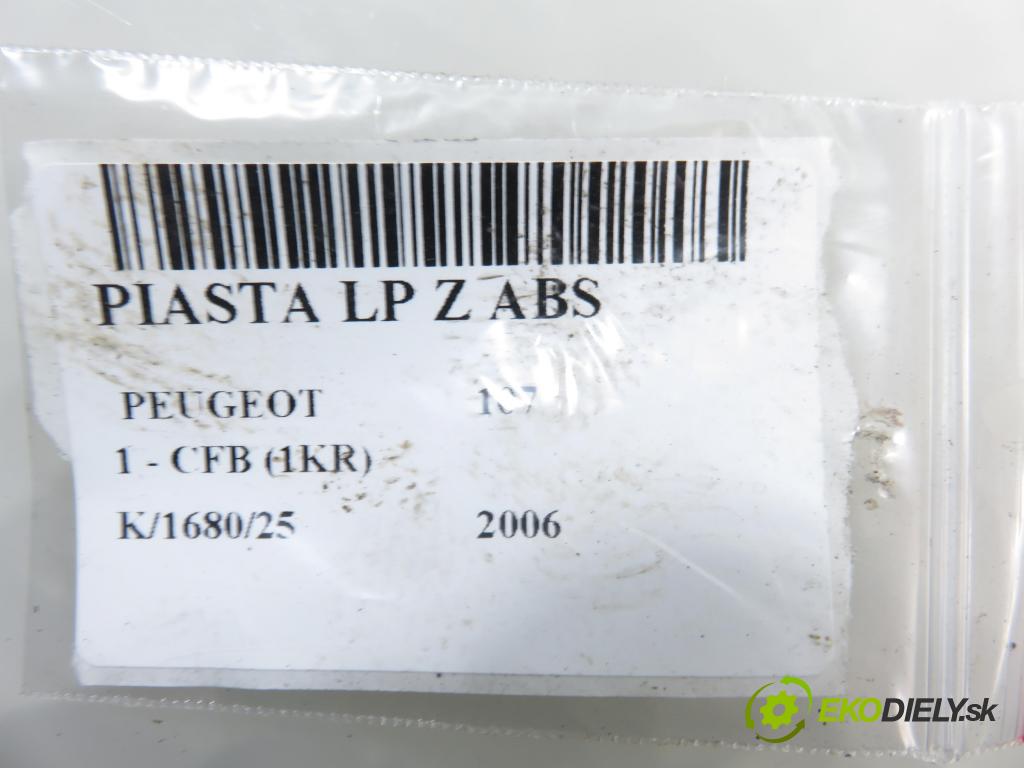 PEUGEOT 107 (PM_, PN_) HB 2006 50,00 1.0 68 - CFB (1KR) 998,00 náboj LP ABS