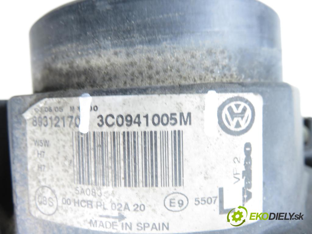 VW PASSAT B6 (3C2) SEDAN 2006 77,00 1.9 TDI PD 105 - BKC 1896,00 Svetlo LP 3C0941005M