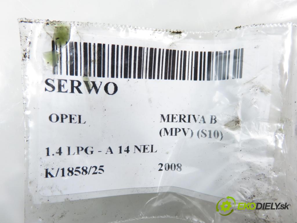 OPEL MERIVA B nadwozie wielkoprzestrzenne (MPV) (S10) MINIVAN 2008 88,00 1.4 LPG - A 14 NEL 1364,00 Posilovač 13257628BJ (Servočerpadlo)