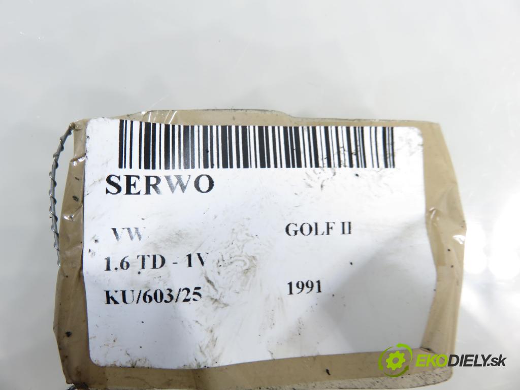 VW GOLF II (19E, 1G1) HB 1991 44,00 1.6 TD - 1V 1589,00 Posilovač 357612105B (Servočerpadlo)