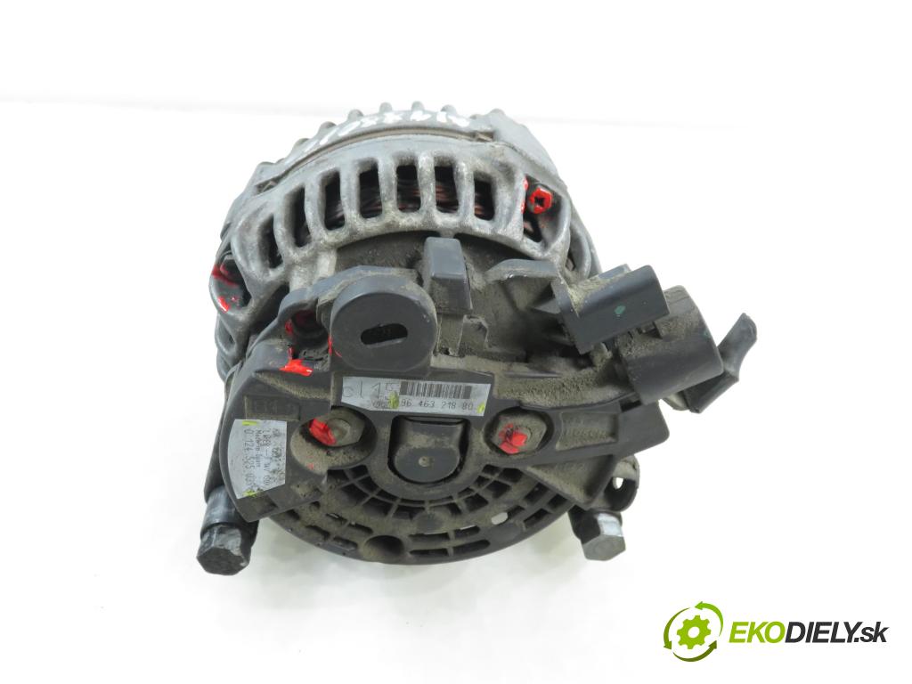 CITROEN C4 I (LC_) HB 2006 66,00 1.6 HDi - 9HX (DV6ATED4) 1560,00 Alternátor 9646321880 ; 0124525035 (Alternátor)