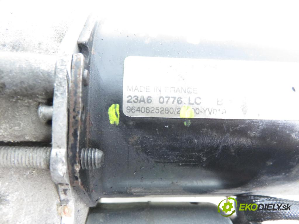 CITROEN C4 I (LC_) HB 2006 66,00 1.6 HDi - 9HX (DV6ATED4) 1560,00 startér 9640825280 ; D6RA110 (Startér)