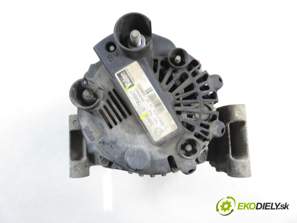 FIAT FIORINO nadwozie zamknięte / kombi (225_) FURGON 2008 55,00 1.3 D Multijet 1248,00 Alternátor 51784847 (Alternátor)