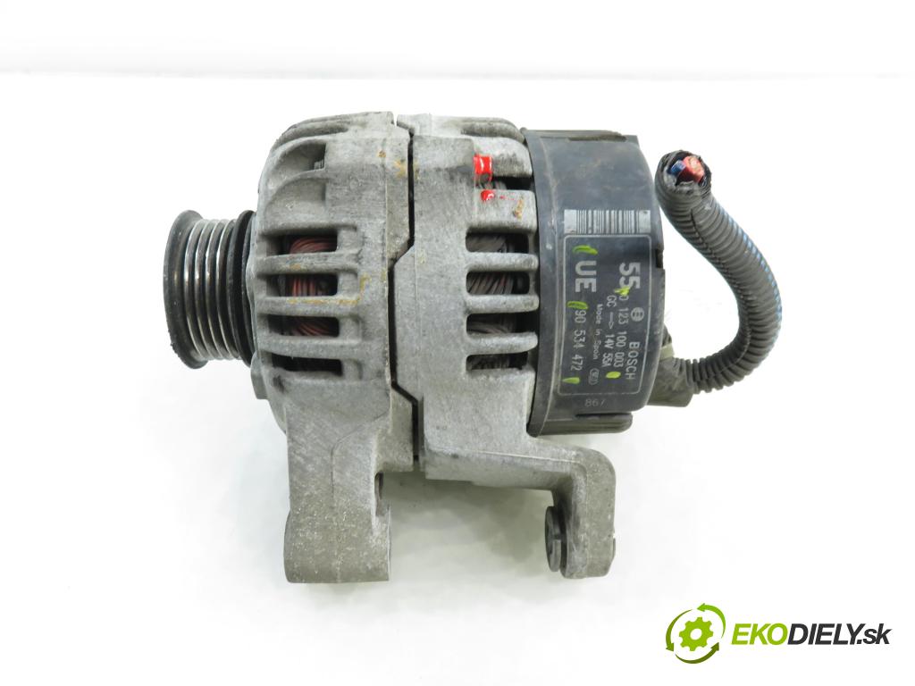 OPEL CORSA B (S93) HB 1998 40,00 1.0 i 12V 54 - X 10 XE 973,00 Alternátor 90534472 ; 0123100003 ; 90534472UE (Alternátor)