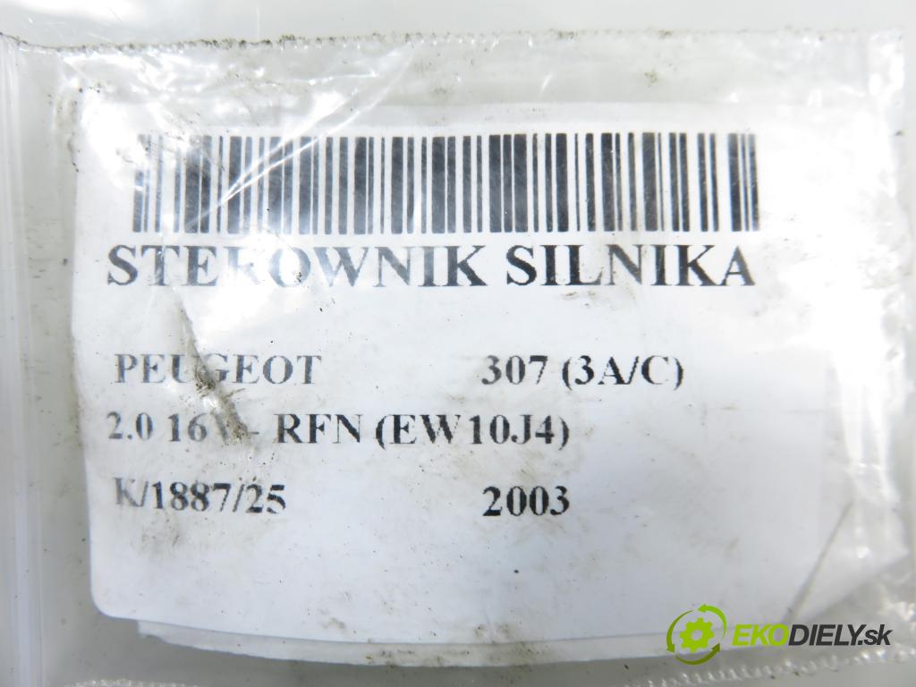 PEUGEOT 307 (3A/C) HB 2003 100,00 2.0 16V - RFN (EW10J4) 1997,00 Riadiaca jednotka Motor 9656463180