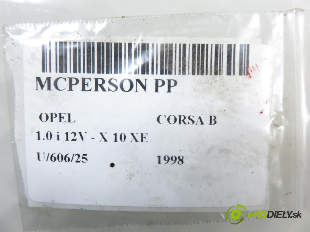 OPEL CORSA B (S93) HB 1998 40,00 1.0 i 12V 54 - X 10 XE 973,00 MCPERSON PP