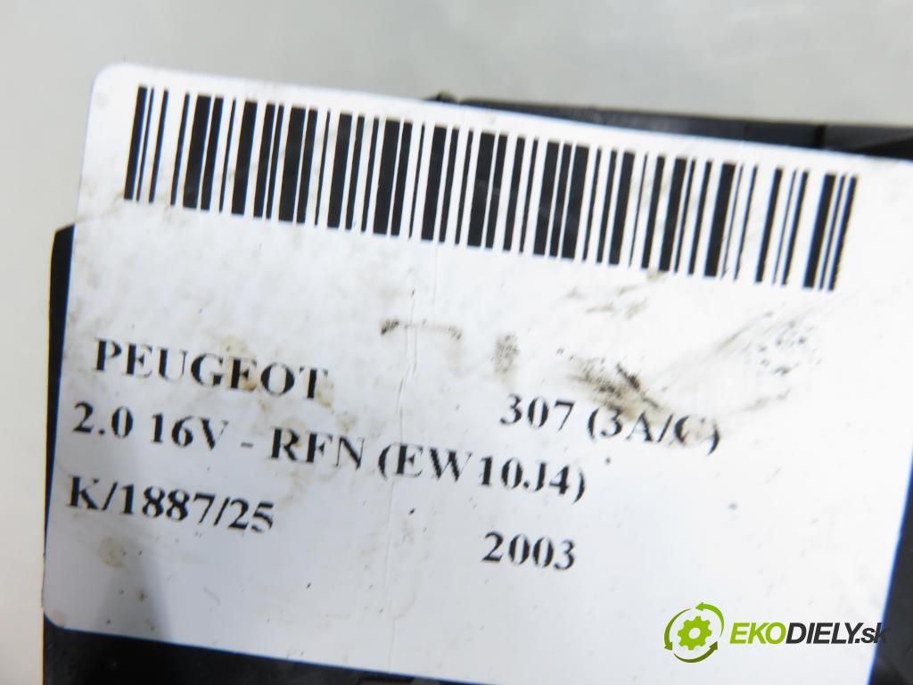 PEUGEOT 307 (3A/C) HB 2003 100,00 2.0 16V - RFN (EW10J4) 1997,00 Panel kúrenia KLIMATRONIK 96527144XT
