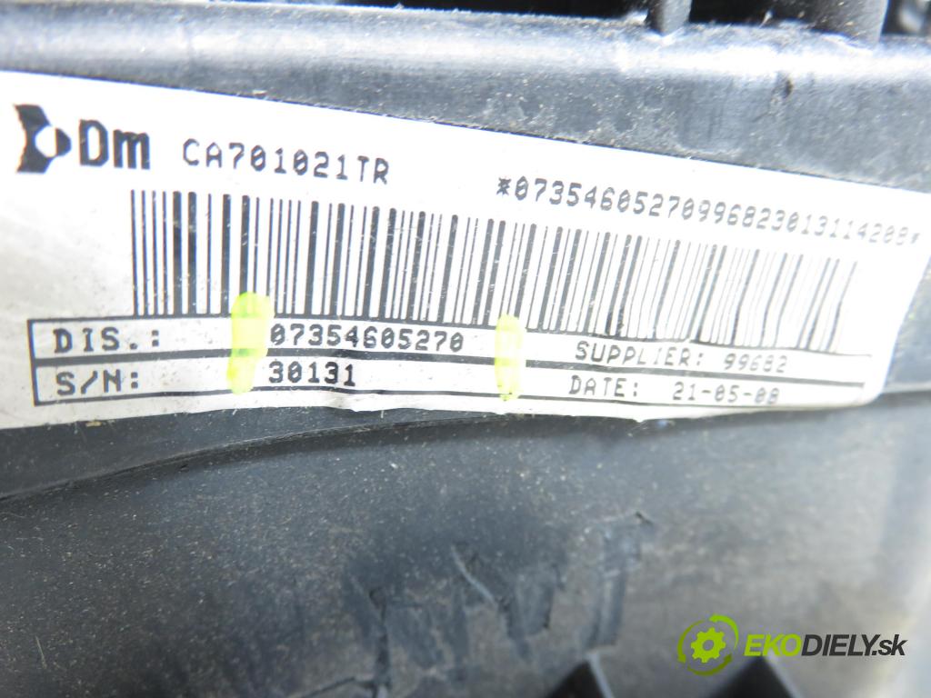 FIAT FIORINO nadwozie zamknięte / kombi (225_) FURGON 2008 55,00 1.3 D Multijet 1248,00 AirBag air BAG volantu 07354605270