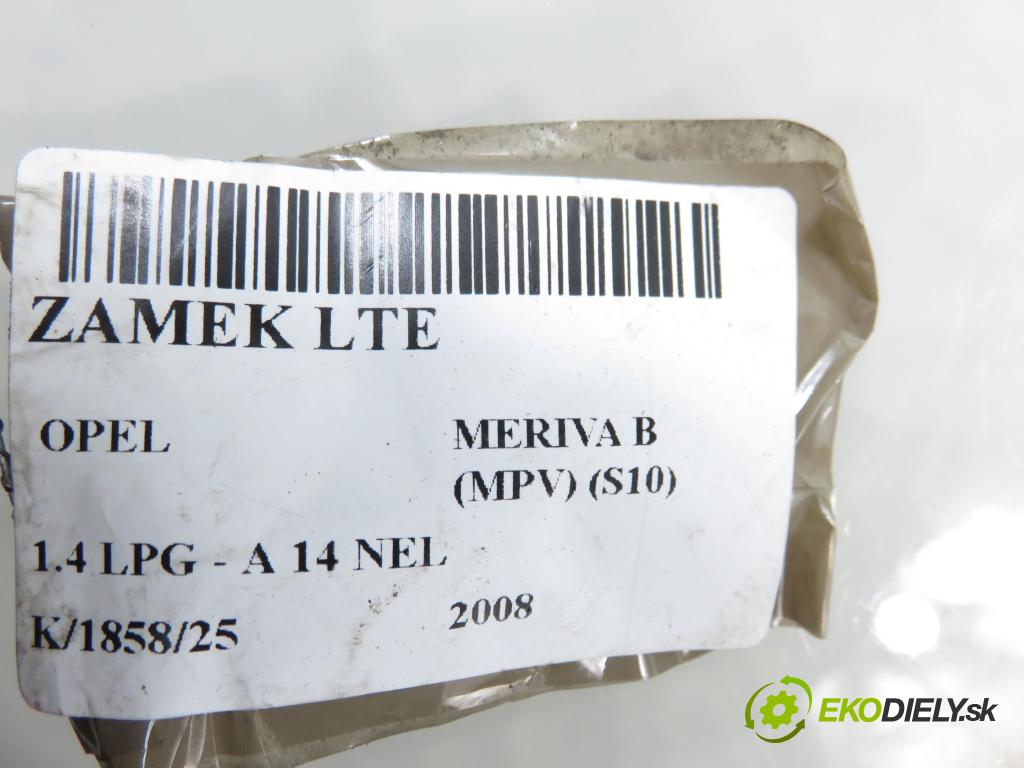 OPEL MERIVA B nadwozie wielkoprzestrzenne (MPV) (S10) MINIVAN 2008 88,00 1.4 LPG - A 14 NEL 1364,00 zámok 13432376