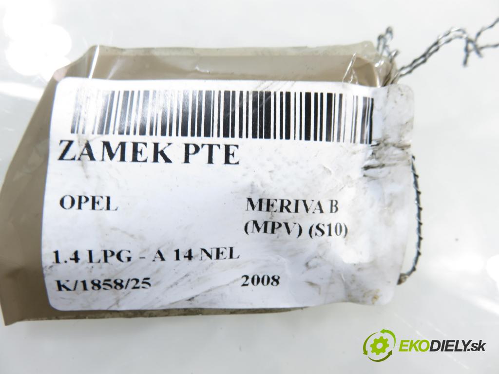 OPEL MERIVA B nadwozie wielkoprzestrzenne (MPV) (S10) MINIVAN 2008 88,00 1.4 LPG - A 14 NEL 1364,00 zámok PTE 13279837