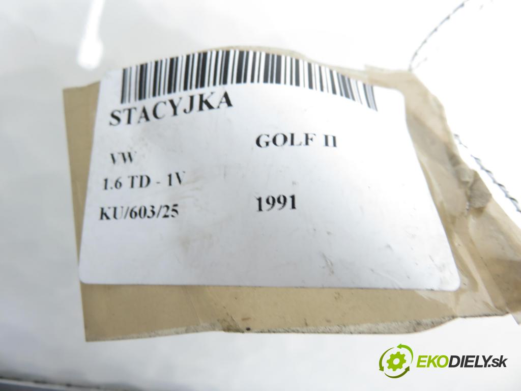 VW GOLF II (19E, 1G1) HB 1991 44,00 1.6 TD - 1V 1589,00 spinačka 357905851 (Spínacia skrinka)