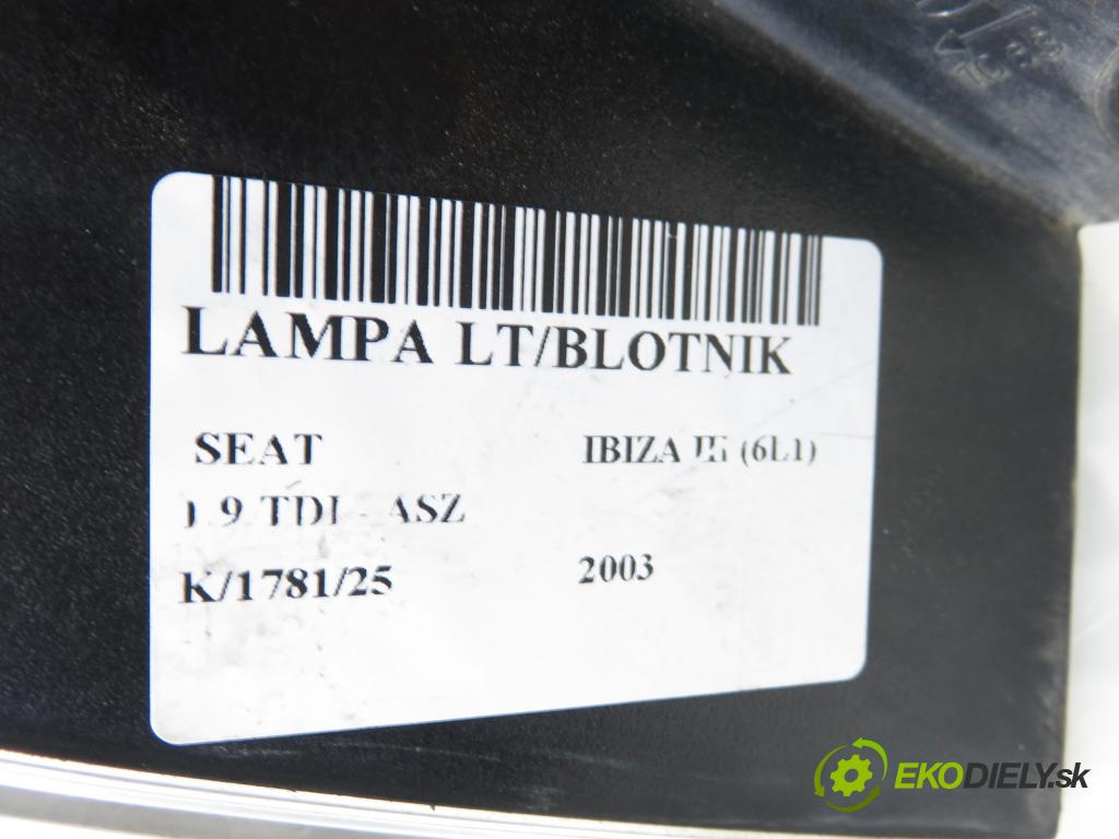 SEAT IBIZA III (6L1) HB 2003 96,00 1.9 TDI PD 130 - ASZ 1896,00 světlo levé zadní 6L6945095D