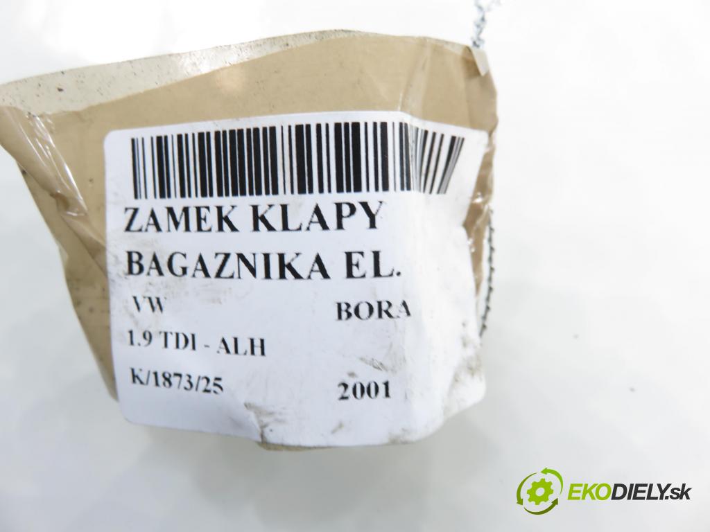 VW BORA (1J2) SEDAN 2001 66,00 1.9 TDI 90 - ALH 1896,00 zámok dverí kufor 1J5827505C