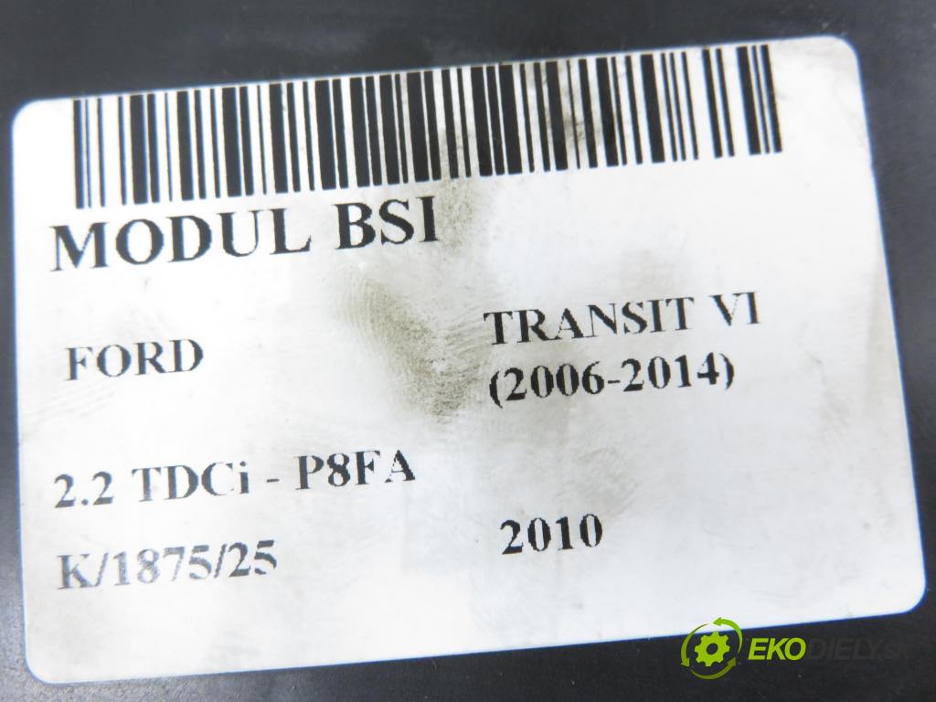 FORD TRANSIT TOURNEO Autobus BUS 2010 63,00 2.2 TDCi - P8FA 2198,00 MODUL BCM 8C1T14A073CF ; 5WK48948P