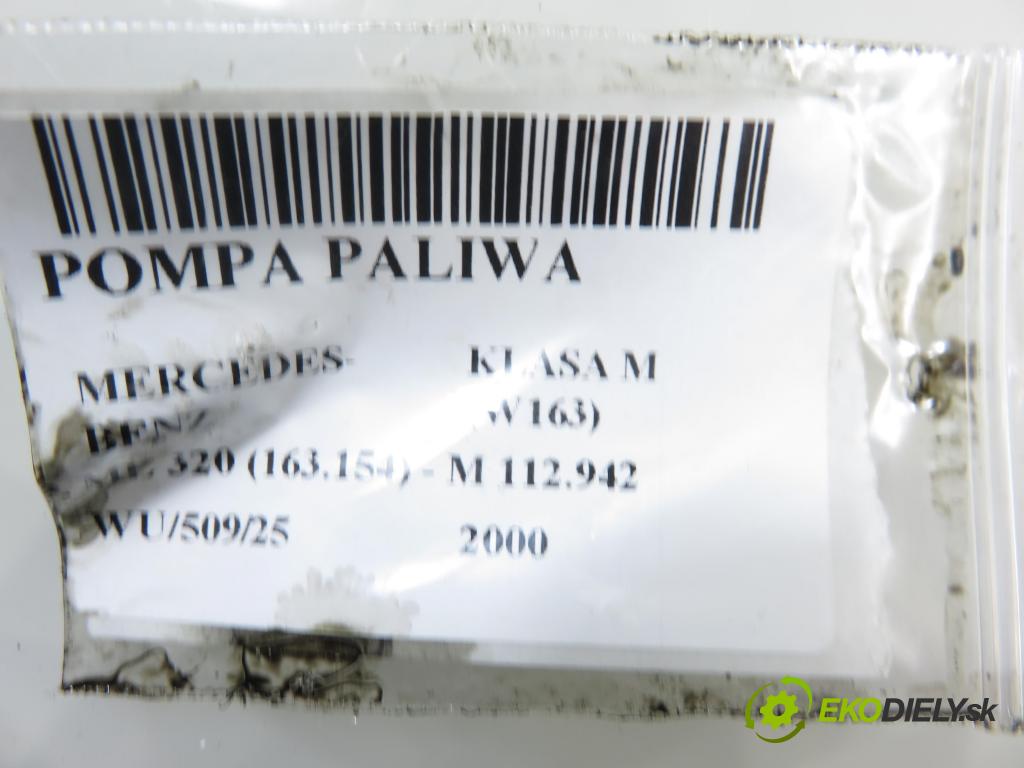 MERCEDES-BENZ KLASA M (W163) SUV 2000 160,00 ML 320 (163.154) - M 112.942 3199,00 Pumpa paliva 1634701094