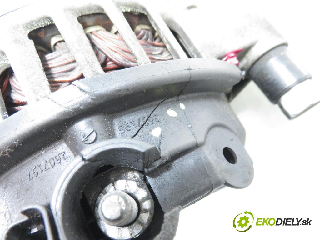 CITROEN C3 II (SC_) HB 2010 0,00 1.6 HDi 90 - 9HX (DV6ATED4) 1560,00 Alternátor 9665617780 (Alternátor)