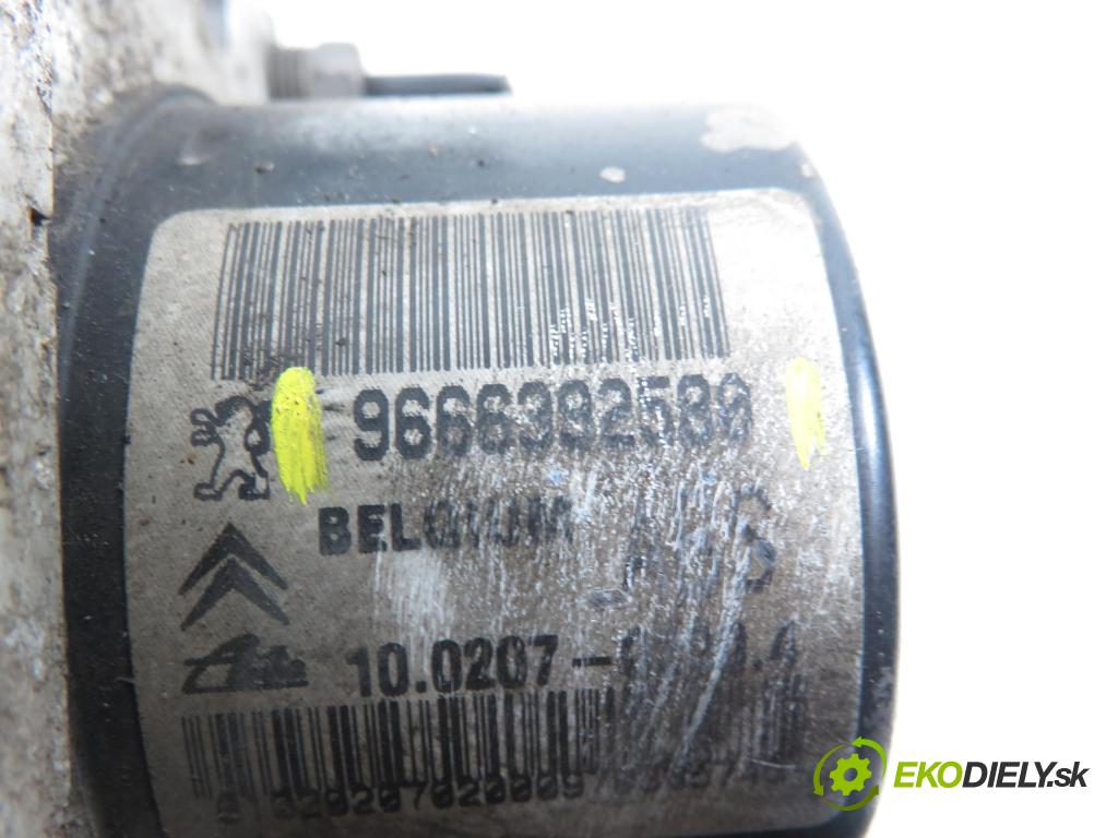 CITROEN C3 II (SC_) HB 2010 0,00 1.6 HDi 90 - 9HX (DV6ATED4) 1560,00 Pumpa ABS 10097011673 ; 9666392580 ; 28570075043 (Pumpa ABS)