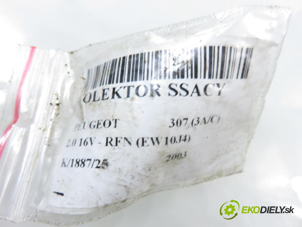 PEUGEOT 307 (3A/C) HB 2003 100,00 2.0 16V - RFN (EW10J4) 1997,00 Potrubie 9636741080 ; 9653968580