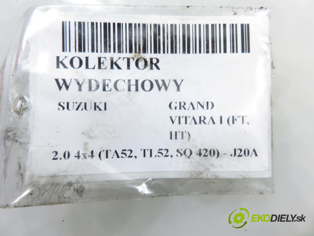 SUZUKI GRAND VITARA I (FT, HT) TERENOWY 2000 94,00 2.0 4x4 128 - J20A 1995,00 Potrubie VYČERPAT:  (Výfukové potrubie)