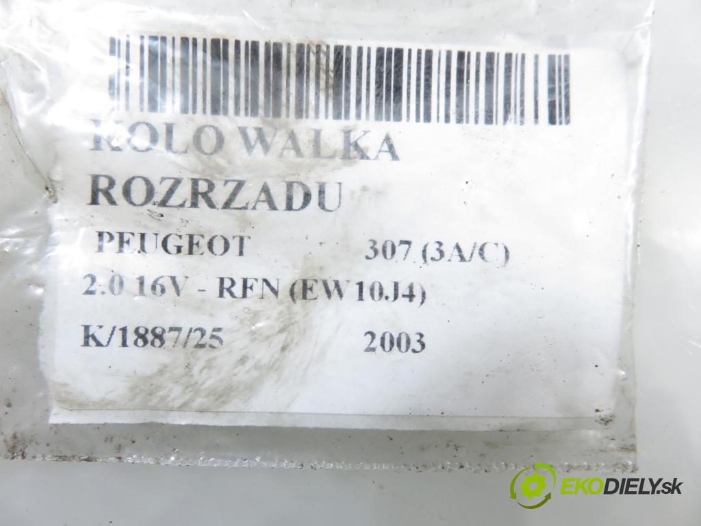 PEUGEOT 307 (3A/C) HB 2003 100,00 2.0 16V - RFN (EW10J4) 1997,00 Koleso vačky Vačkový hriadeľ: 9647208380