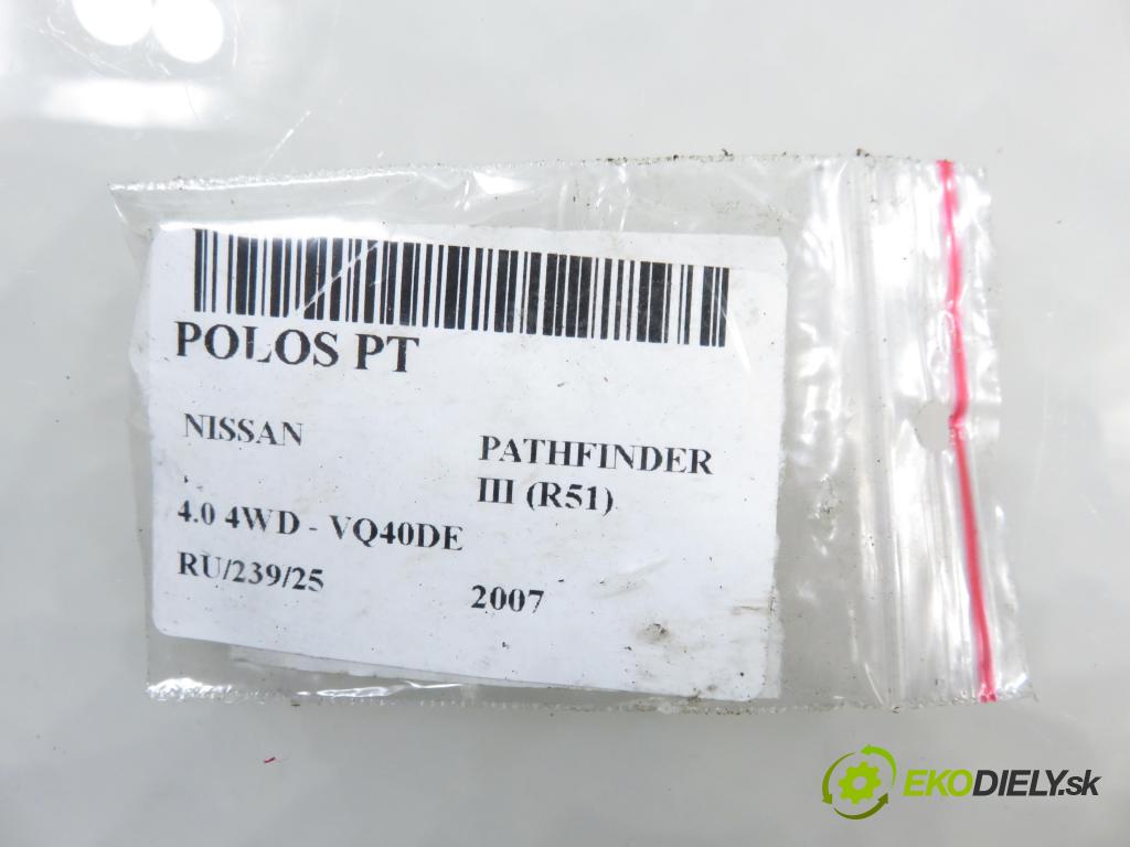NISSAN PATHFINDER III (R51) TERENOWY 2007 198,00 4.0 4WD 269 - VQ40DE 3954,00 Poloos pravé zadné 