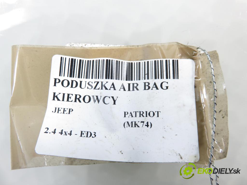 JEEP PATRIOT (MK74) SUV 2008 125,00 2.4 4x4 - 170 DOHC 16V Dual VVT (ED3) 2360,00 AirBag air BAG volantu P0YD59XDVAE