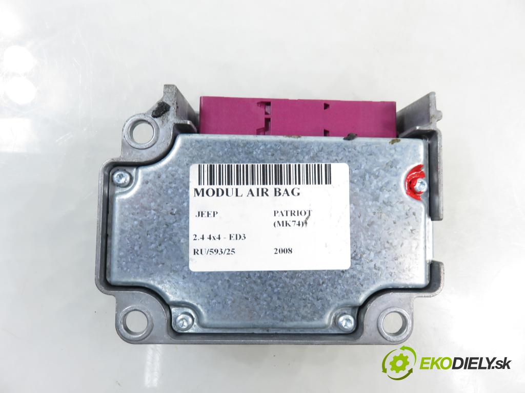 JEEP PATRIOT (MK74) SUV 2008 125,00 2.4 4x4 - 170 DOHC 16V Dual VVT (ED3) 2360,00 MODUL air BAG P04672611AD