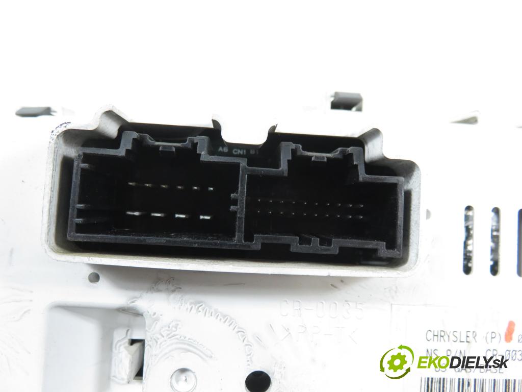 JEEP PATRIOT (MK74) SUV 2008 125,00 2.4 4x4 - 170 DOHC 16V Dual VVT (ED3) 2360,00 Prístrojovka elektrický 05172338AB
