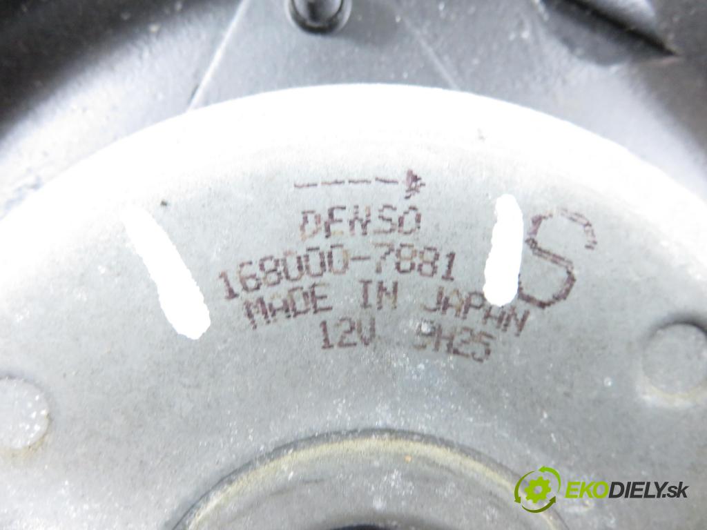 SUZUKI SWIFT III (MZ, EZ) HB 2007 68,00 1.3 4x4 (RS 413) - M13A 1328,00 Ventilátor chladič klíma/voda 1680007881