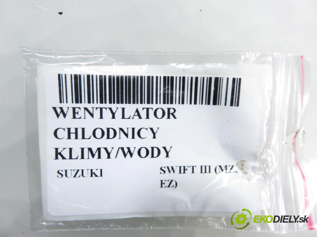 SUZUKI SWIFT III (MZ, EZ) HB 2007 68,00 1.3 4x4 (RS 413) - M13A 1328,00 Ventilátor chladič klíma/voda 1680007881