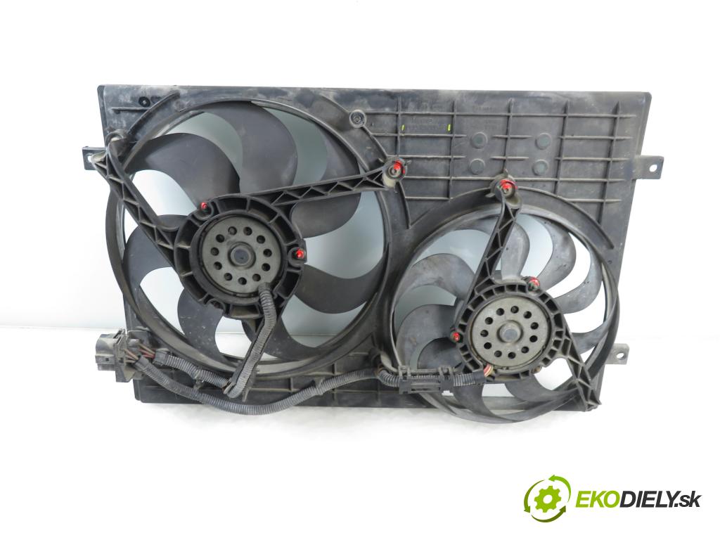 SEAT IBIZA III (6L1) HB 2003 96,00 1.9 TDI PD 130 - ASZ 1896,00 Ventilátor chladič klíma/voda 6Q0121205B ; 6Q0959455H ; 6Q0959455L