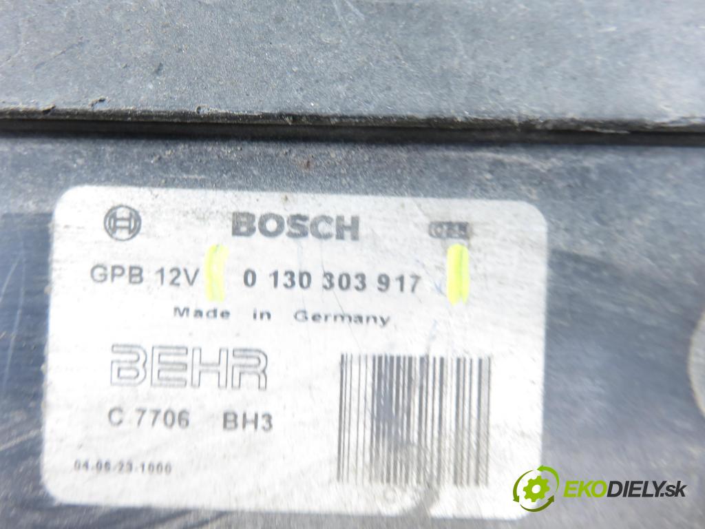 VW TRANSPORTER V Skrzynia (7HA, 7HH, 7EA, 7EH) FURGON 2005 77,00 1.9 TDI PD 105 - AXB 1896,00 Ventilátor chladič klíma/voda 7H0121207F ; 0130303917 ; 0130303290